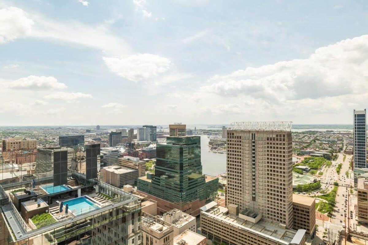 2B 2Ba Luxury Downtown Suite Rooftop Deck & Gym Baltimore Exterior foto