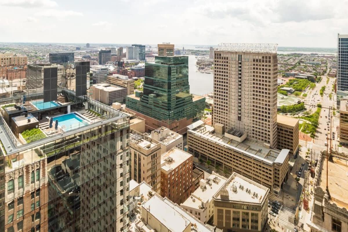 2B 2Ba Luxury Downtown Suite Rooftop Deck & Gym Baltimore Exterior foto